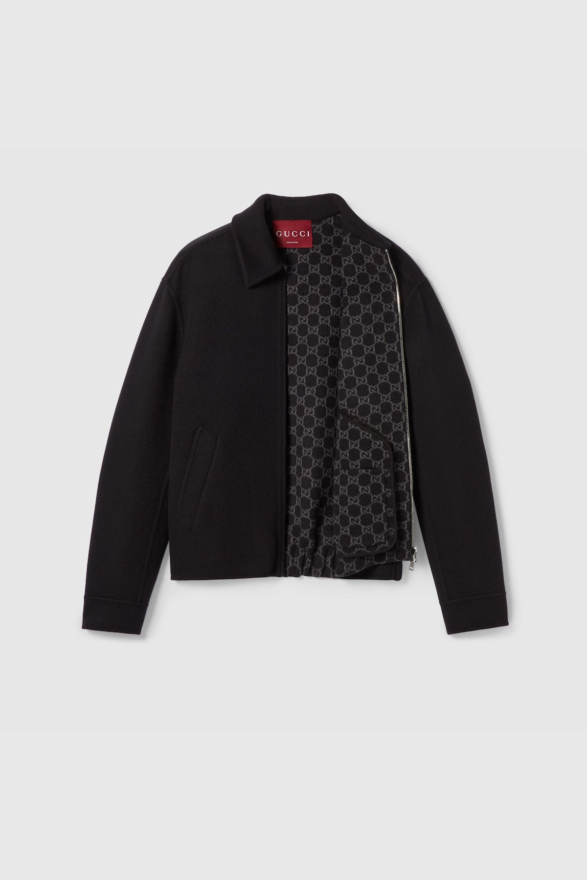 GUCCI | DOUBLE WOOL ZIP JACKET