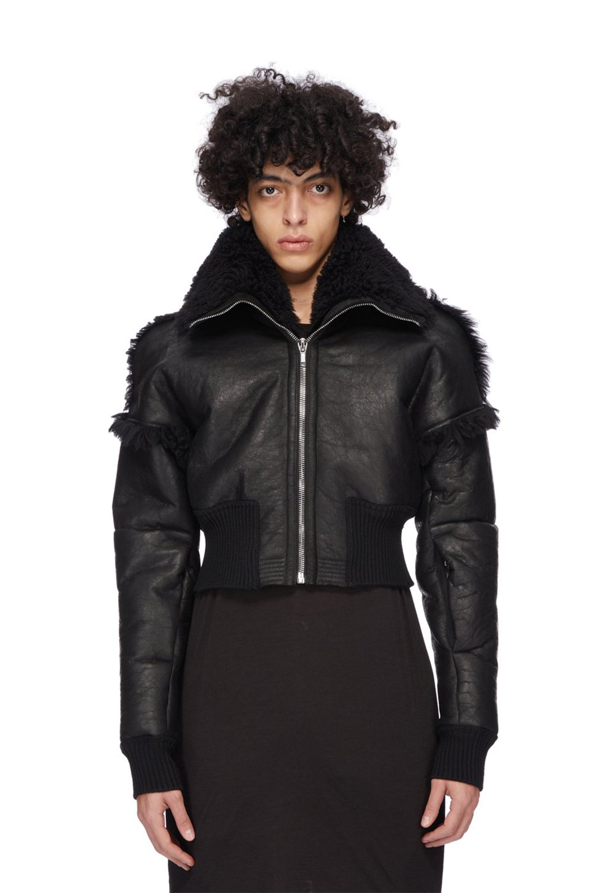 RICK OWENS | DRACUCOLLAR JACKET