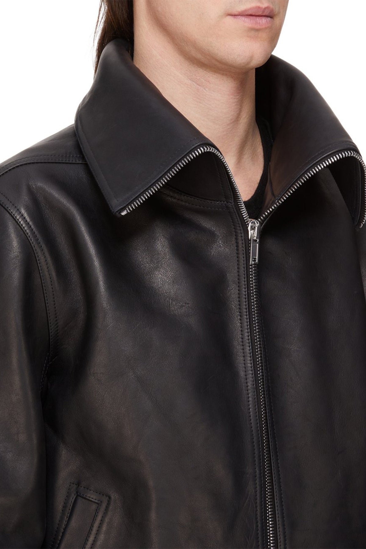 RICK OWENS | BLIXA DRACUCOLLAR JACKET