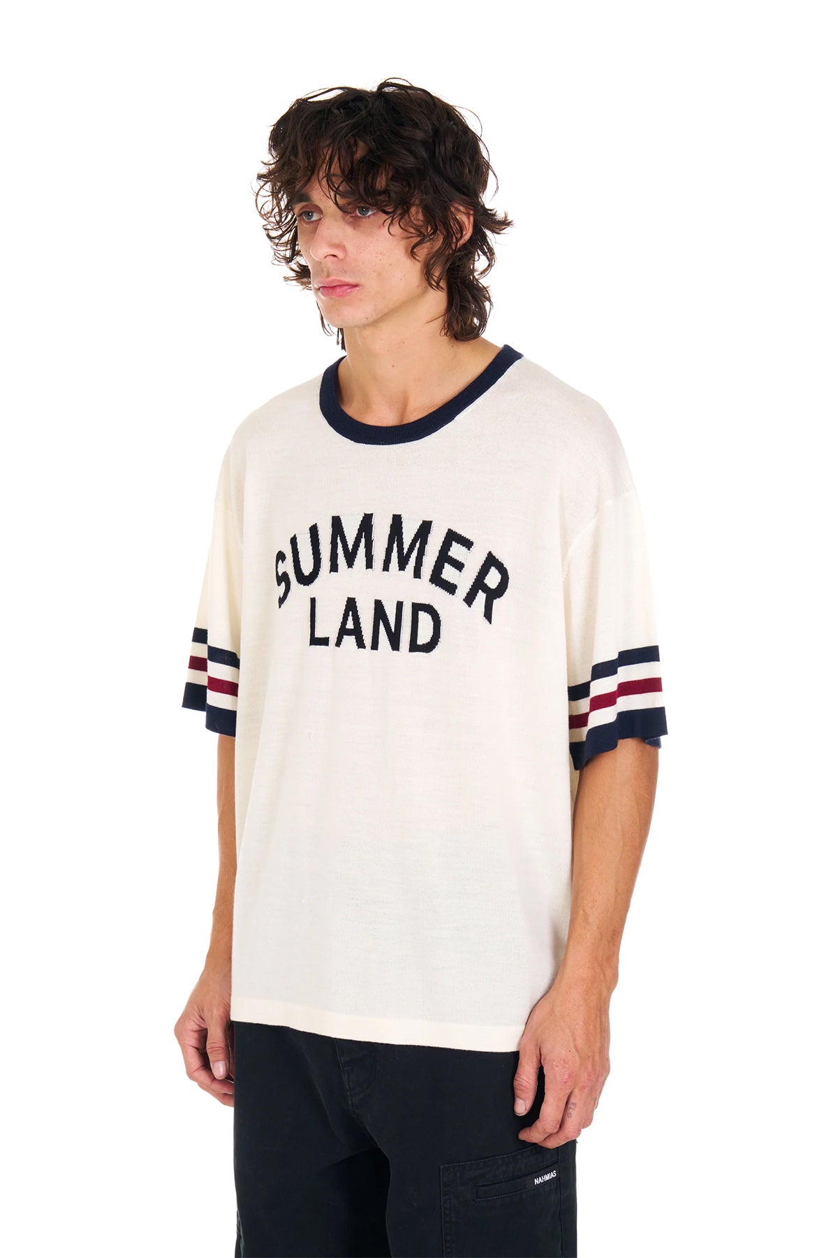 NAHMIAS | KNIT SUMMERLAND BOXY T-SHIRT