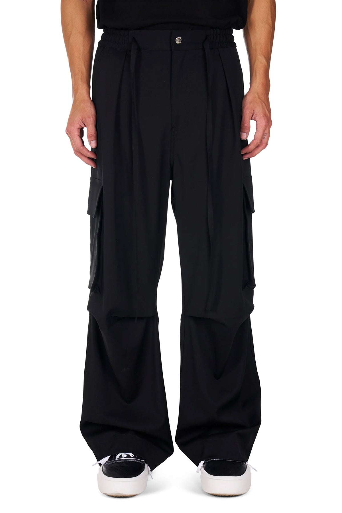 NAHMIAS | PLEATED CARGO PANTS