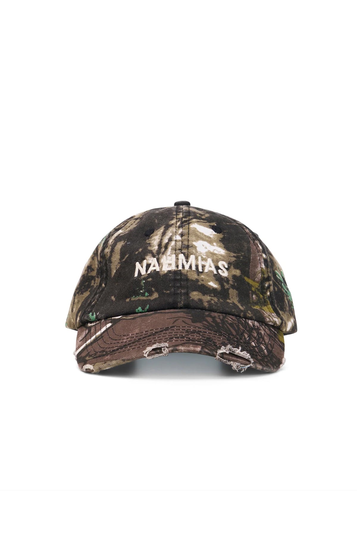 NAHMIAS | LOGO CAMO DAD CAP - MAXFIELD LA