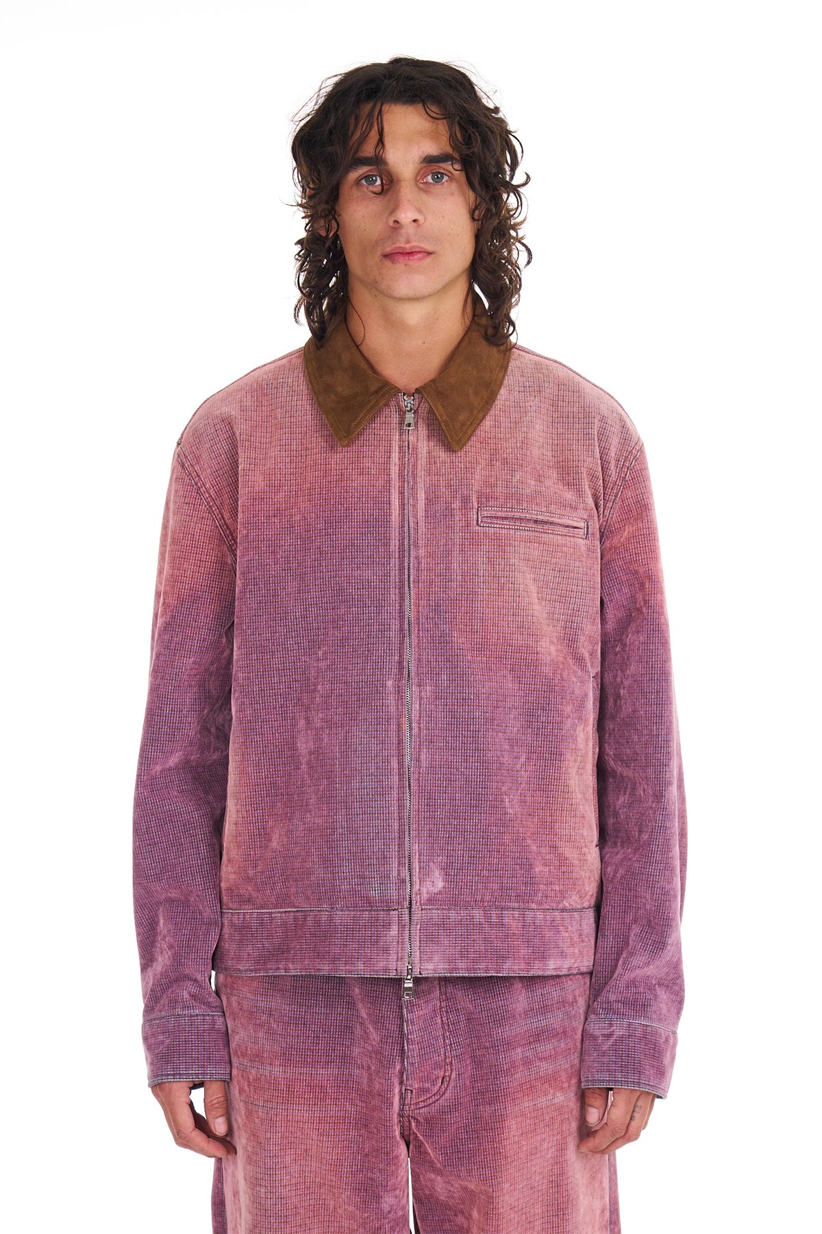 NAHMIAS | FLOCKED CLASSIC BOXY JACKET