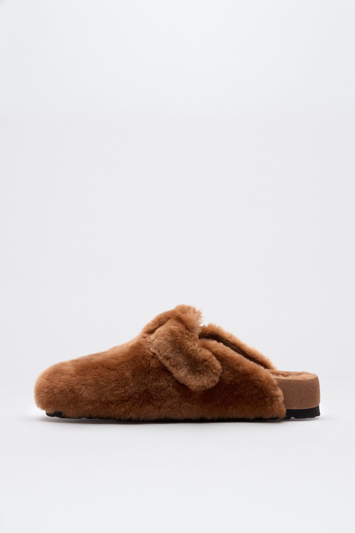 美品　BIRKENSTOCK BOSTON SHEARLING 24cm Birkenstock Unisex, Ladies & Men's Boston Shearling