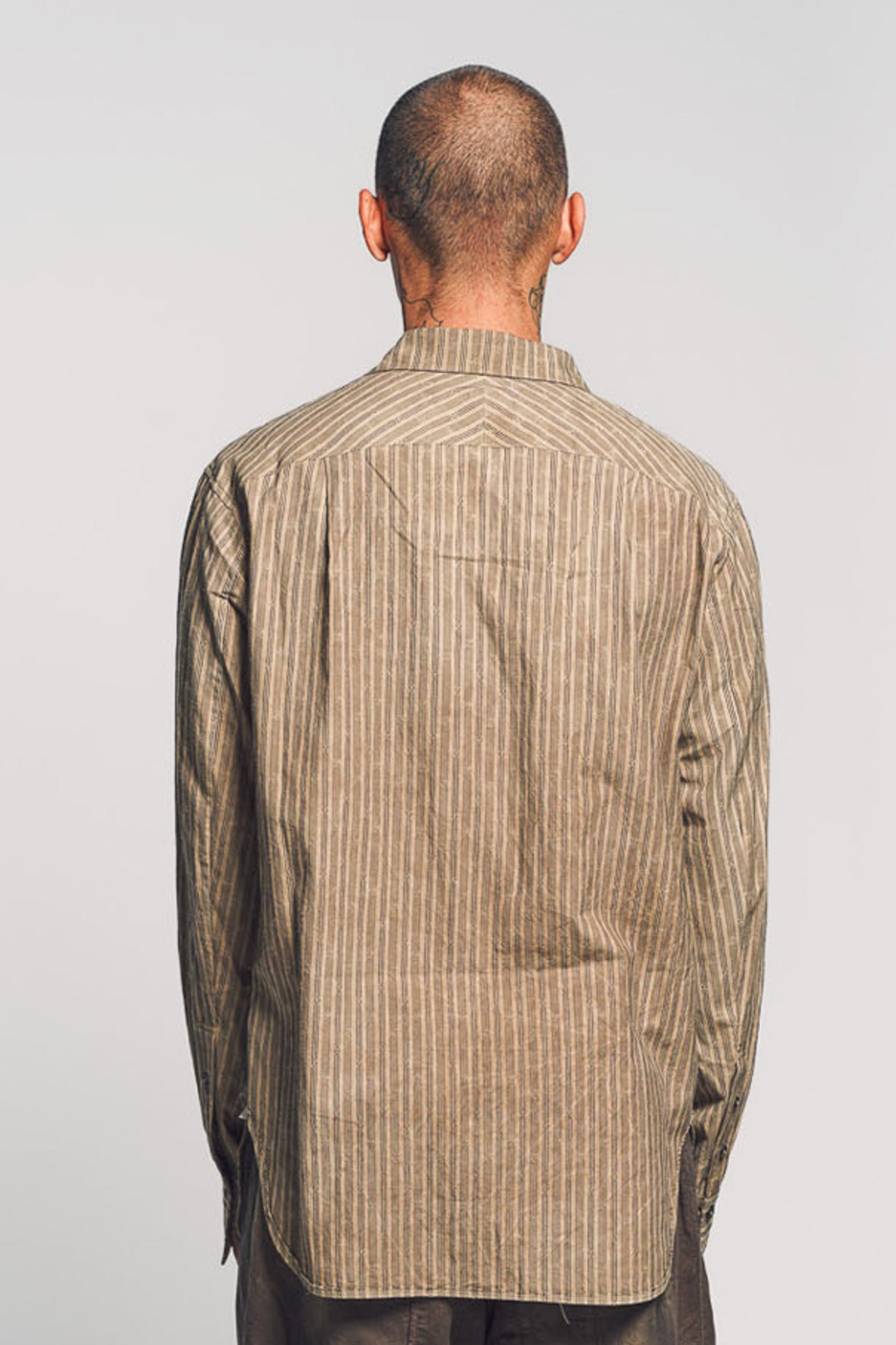 ZIGGY CHEN | SPREAD STRIPE LONG SLEEVE SHIRT