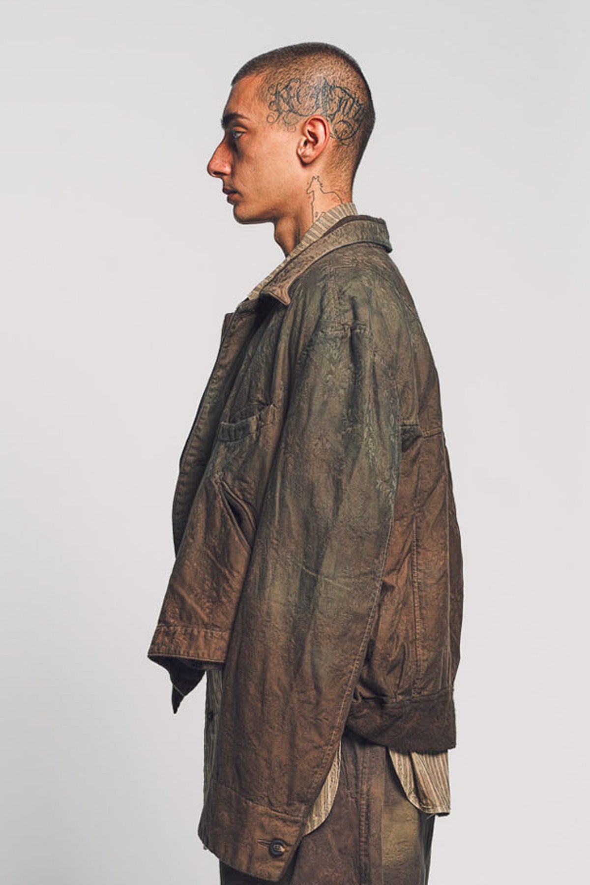 ZIGGY CHEN | DOUBLE BREASTED WORKER JACKET