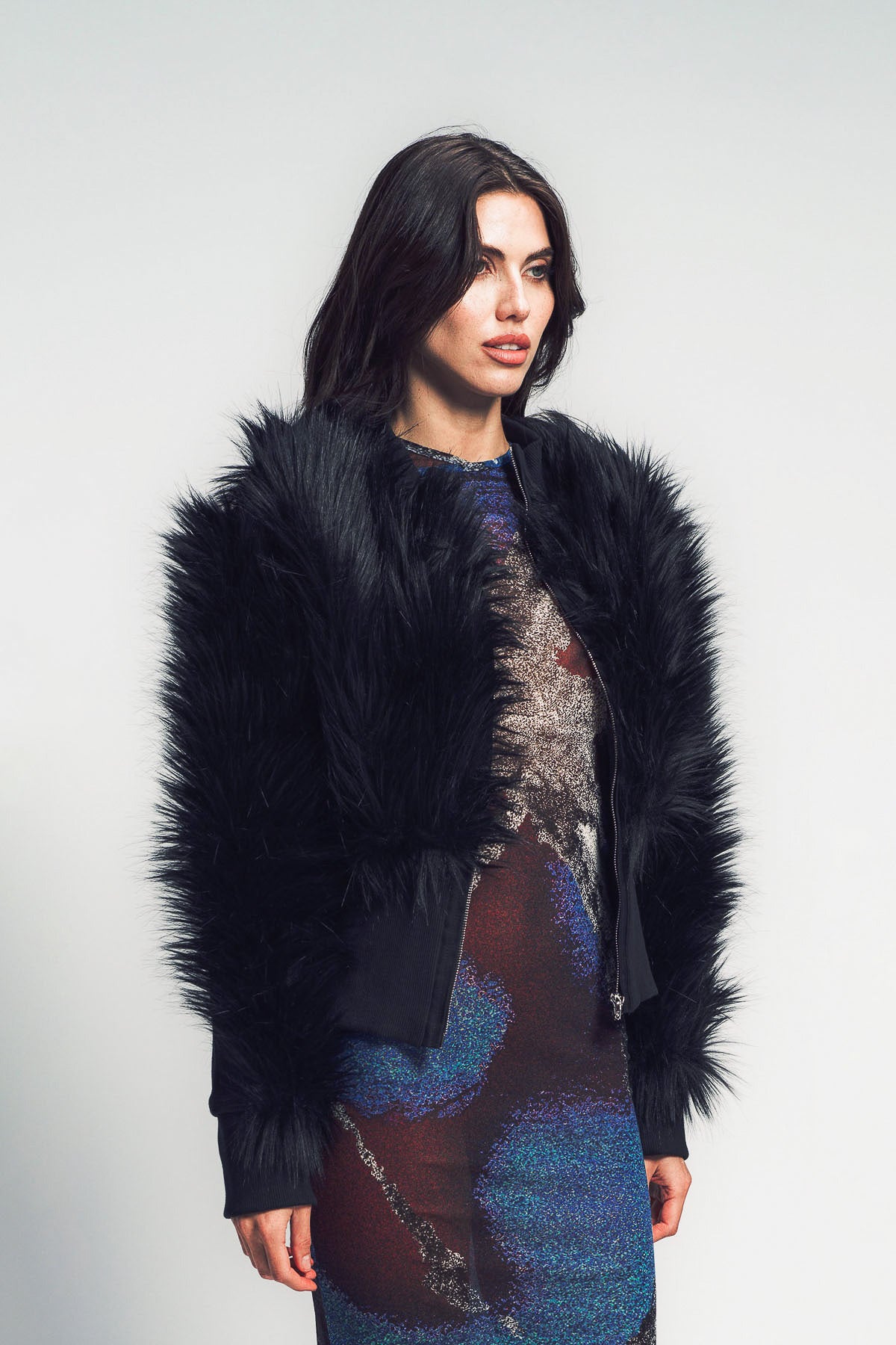 PAULA CANOVAS DEL VAS | FAUX FUR JACKET