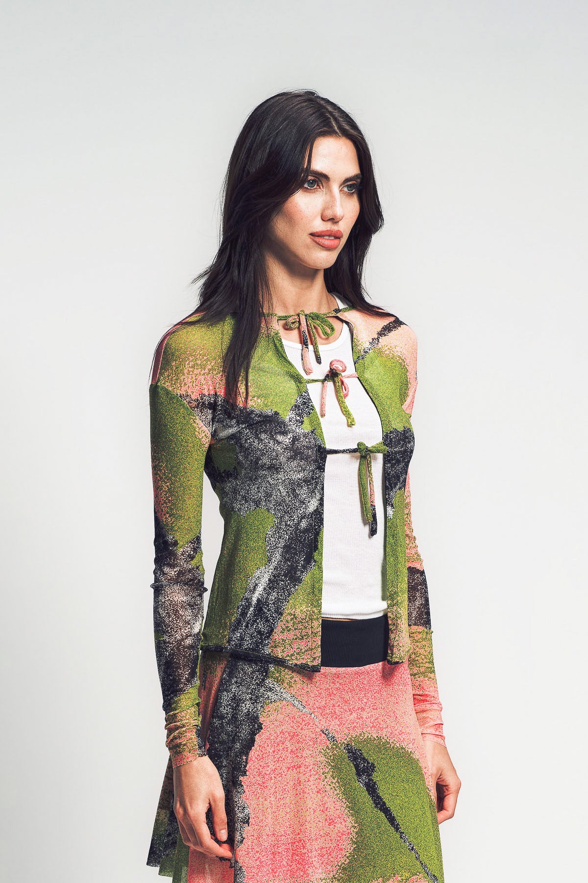 PAULA CANOVAS DEL VAS | RIBBON CARDIGAN