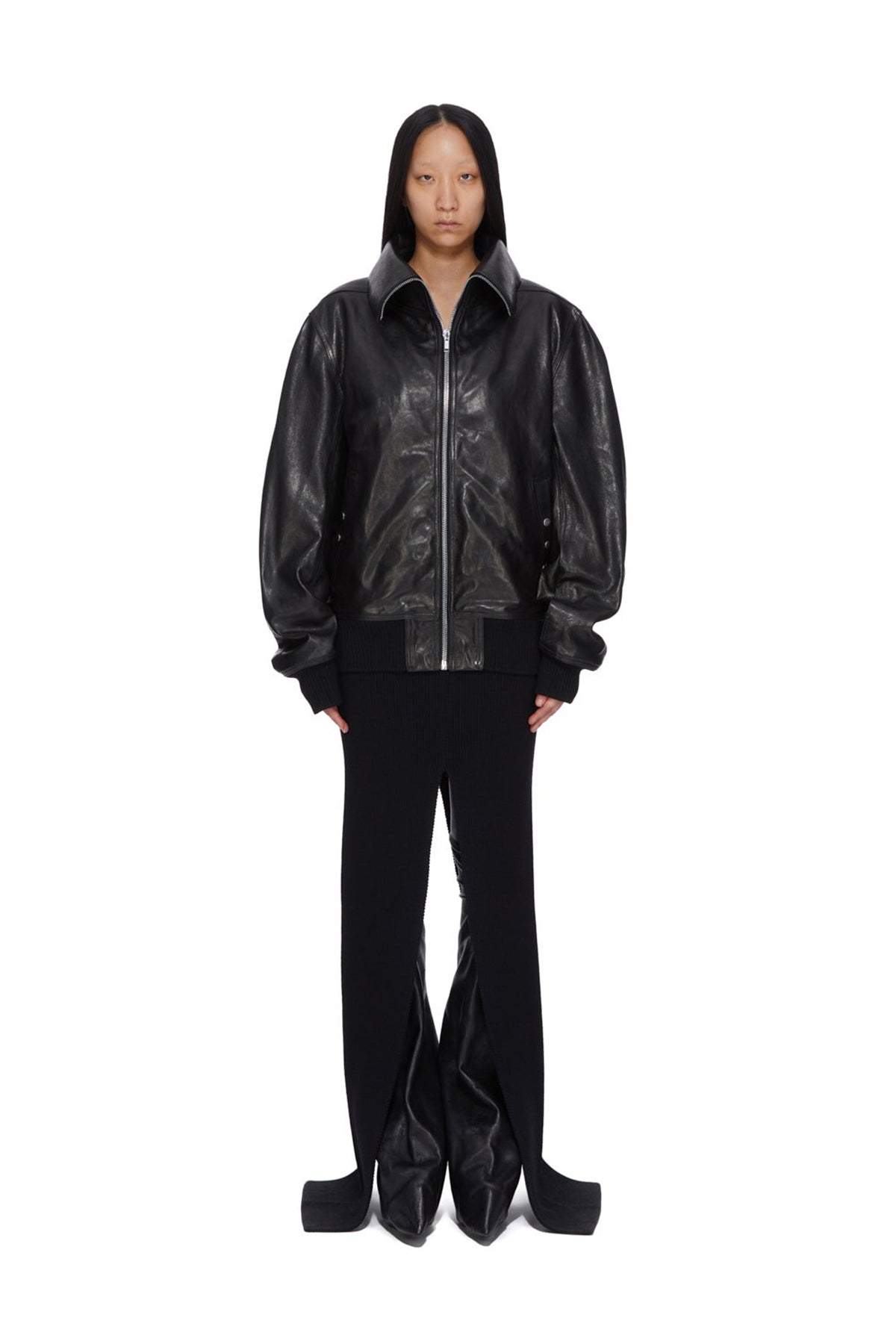 RICK OWENS | DRACUCOLLAR FLIGHT JACKET