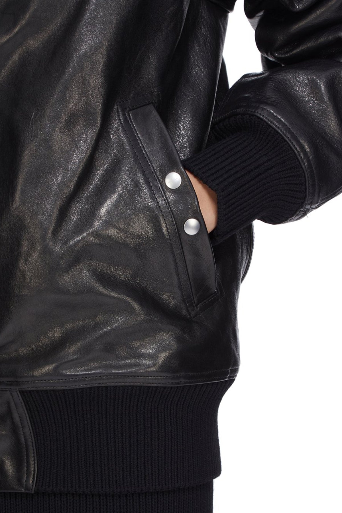 RICK OWENS | DRACUCOLLAR FLIGHT JACKET