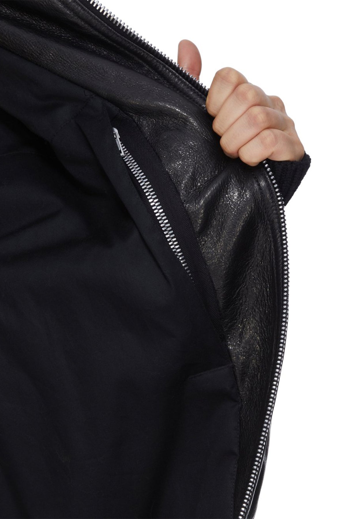 RICK OWENS | DRACUCOLLAR FLIGHT JACKET
