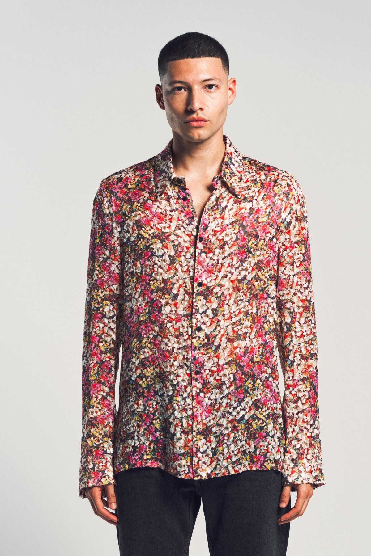 SAPIO | FLORAL LONG SLEEVE SHIRT