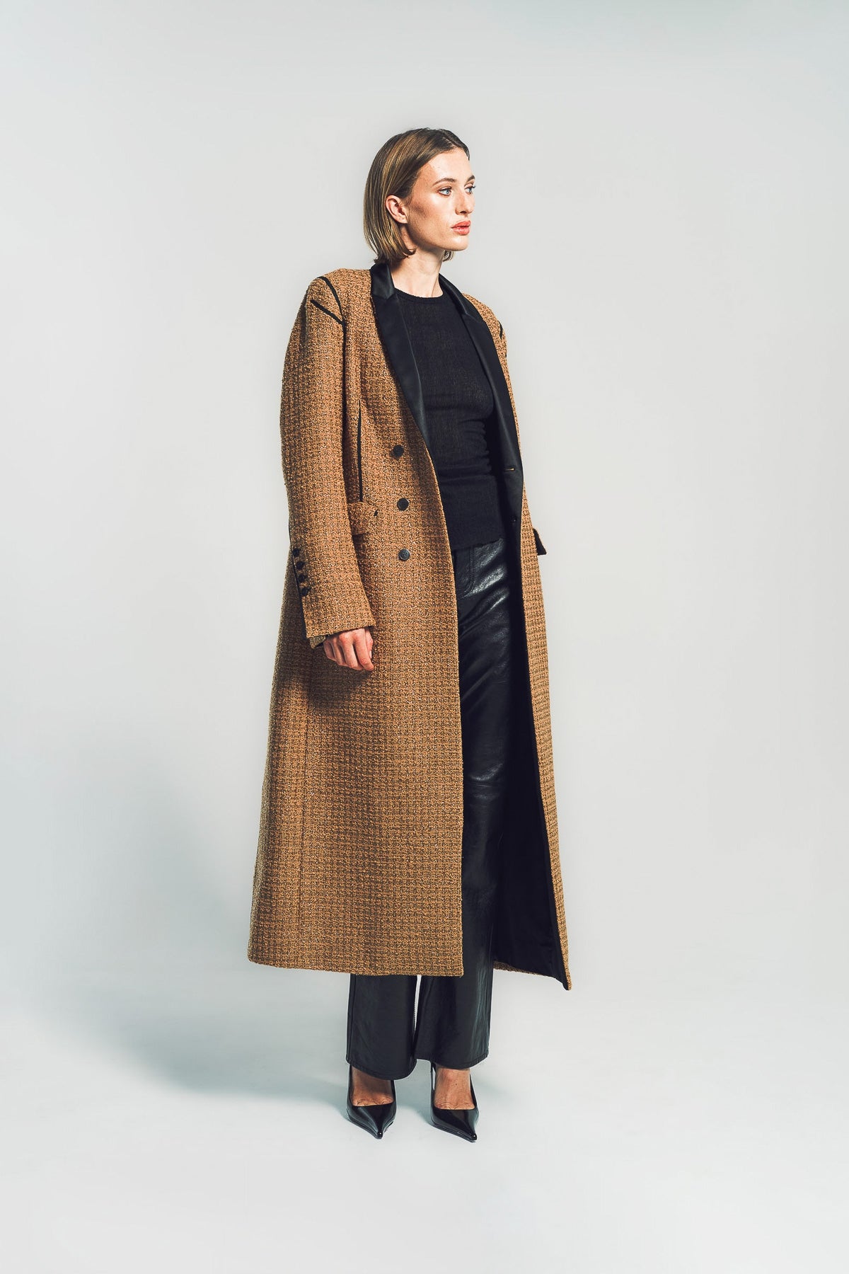SAPIO | NO. 30 GOLD THREAD TWEED COAT