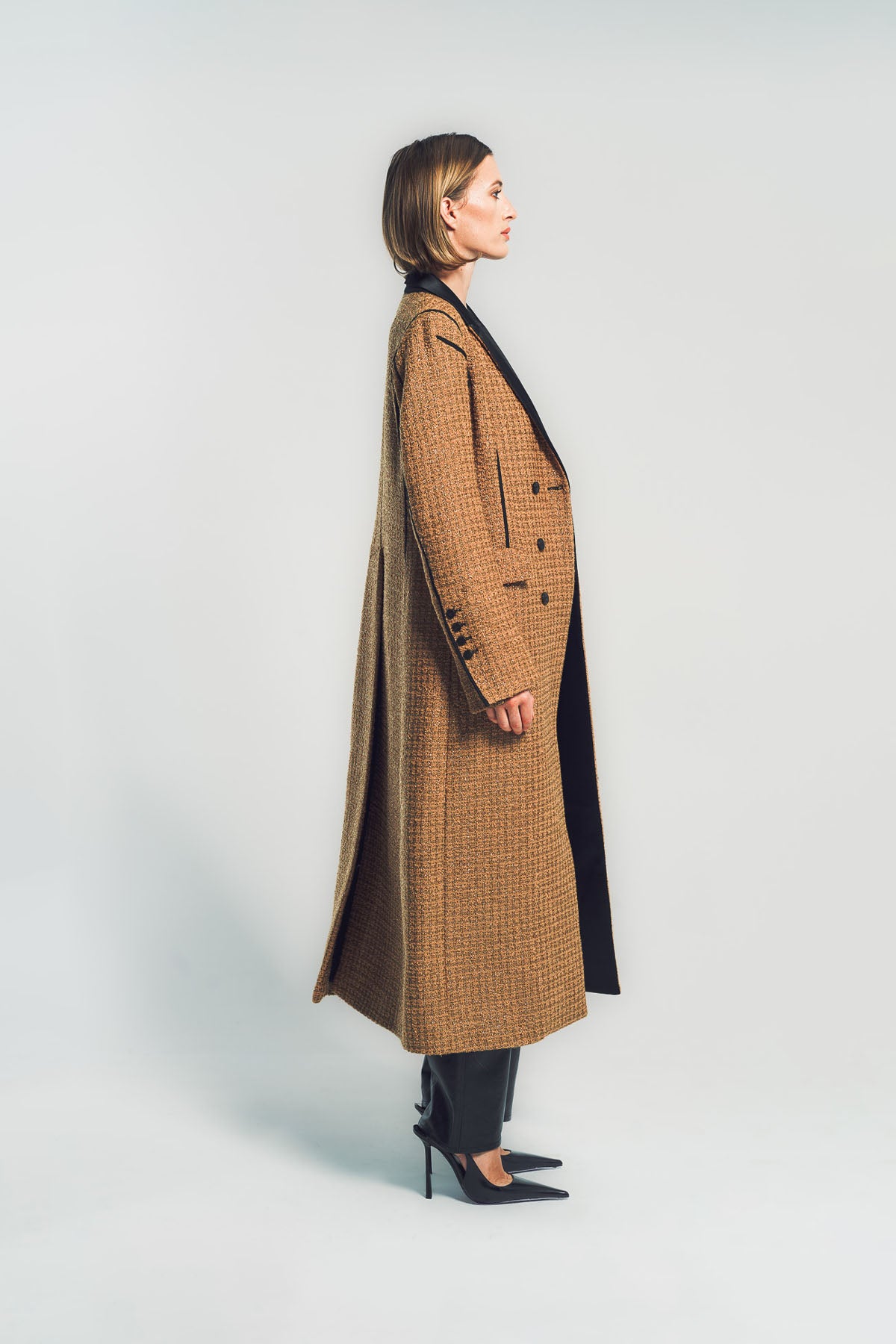 SAPIO | NO. 30 GOLD THREAD TWEED COAT