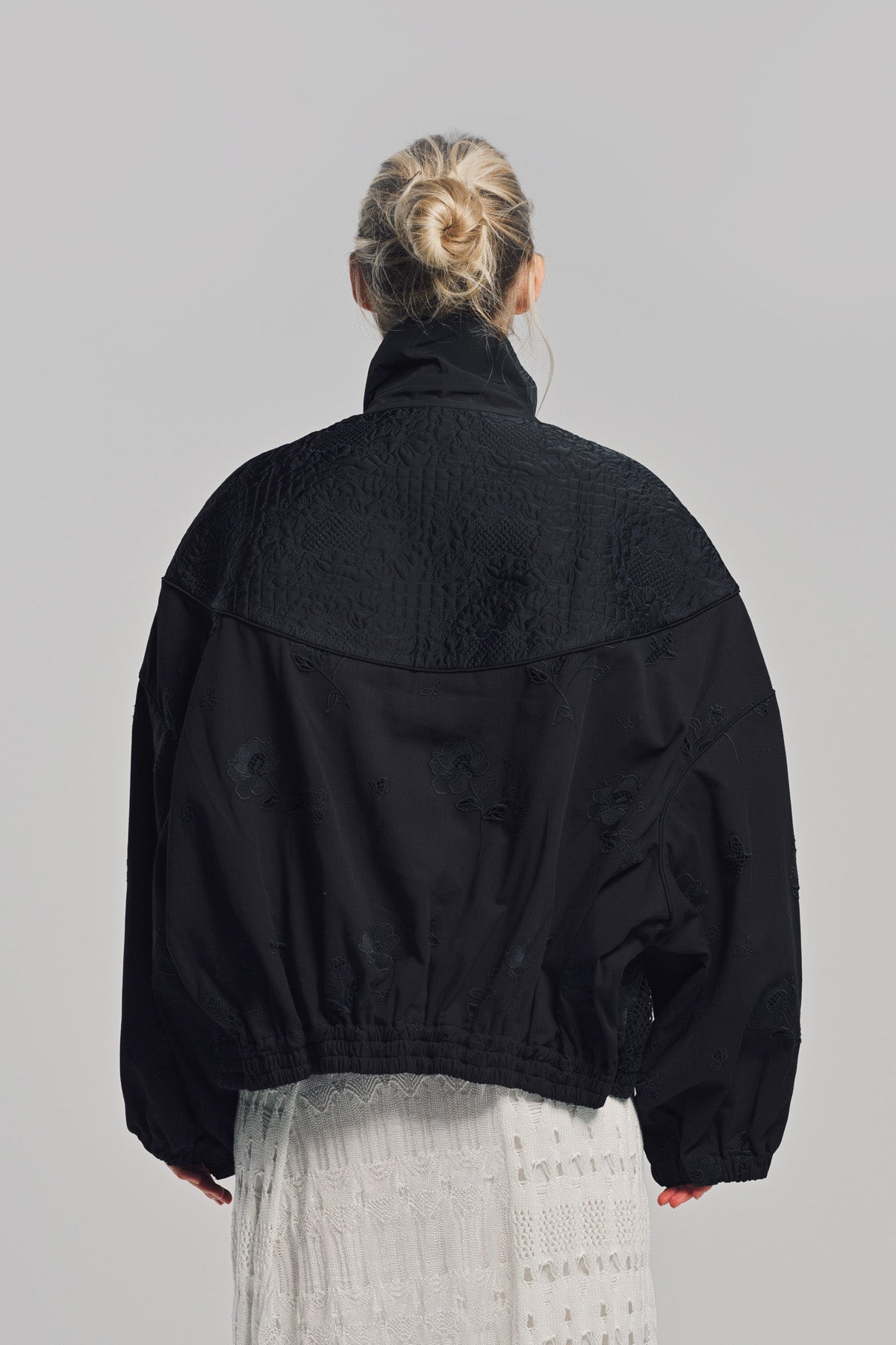 CAROLINE HU | COLLAGING EMBROIDERED JACKET