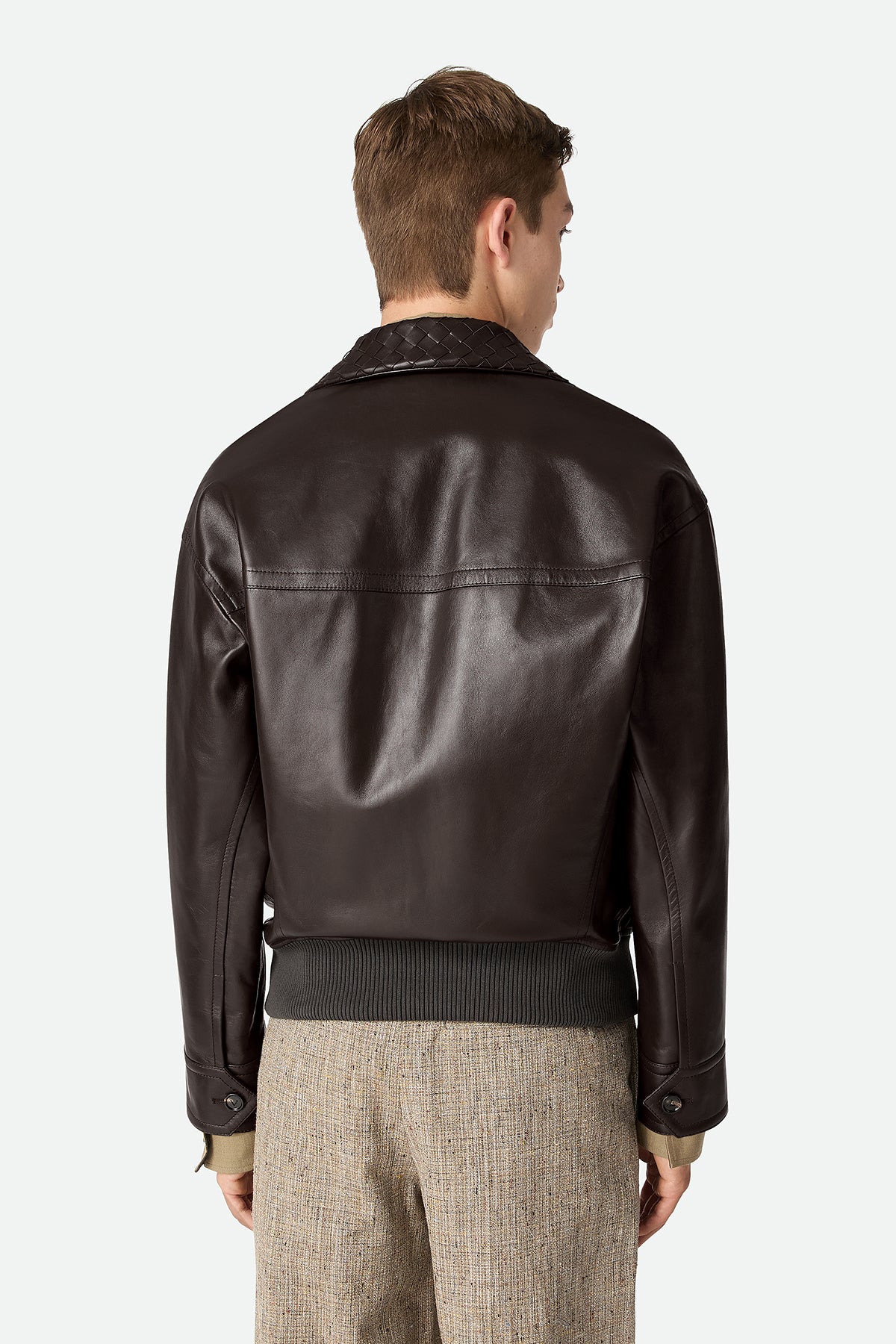 BOTTEGA VENETA | LEATHER BLOUSON