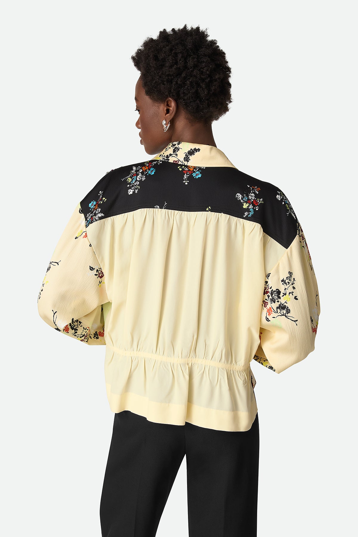 BOTTEGA VENETA | PATCHWORK LONG SLEEVE SHIRT