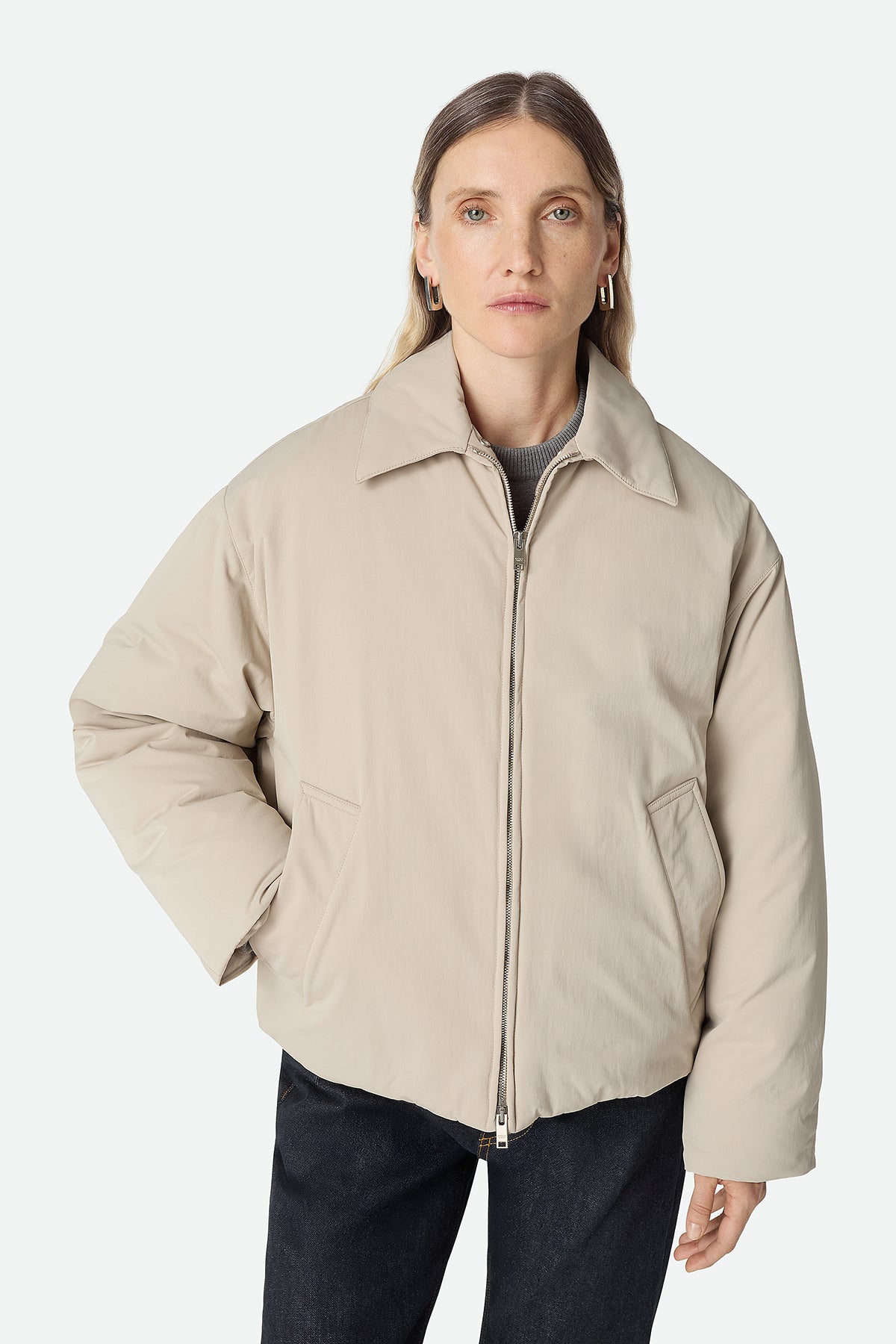 ジャケット・アウター BOTTEGA VENETA, 12FW NOCOLLAR BLOUSON ジャケット・アウター BOTTEGA VENETA, 12FW NOCOLLAR BLOUSON