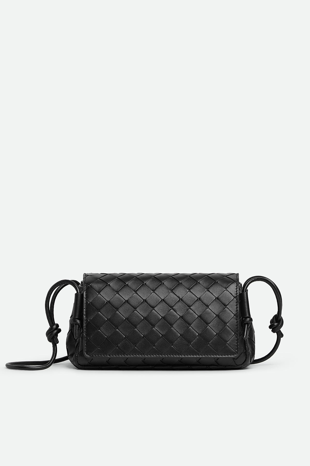 BOTTEGA VENETA | NOTTURNO POUCH IN BLACK & GOLD