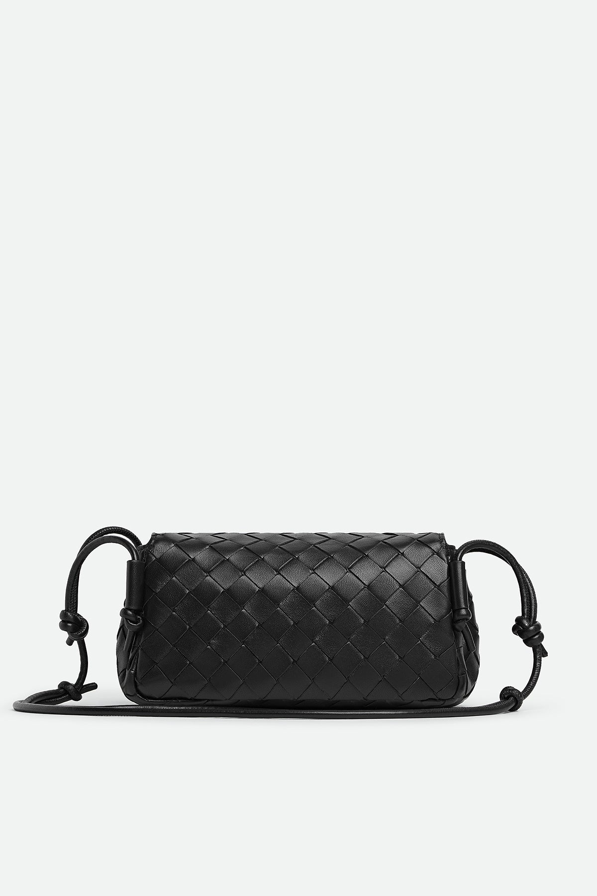 hidehidehide 　Bottega Veneta BOTTEGA VENETA | NOTTURNO POUCH IN BLACK & GOLD