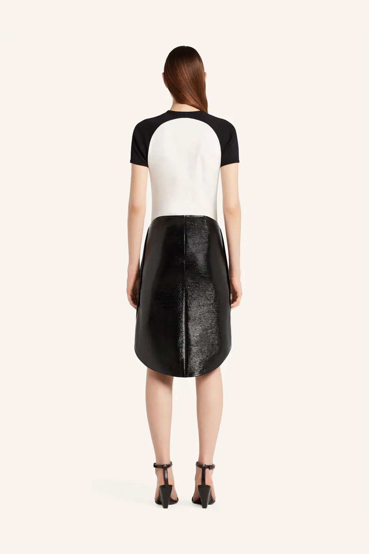 COURRÈGES | CIRCLE VINYL SKIRT