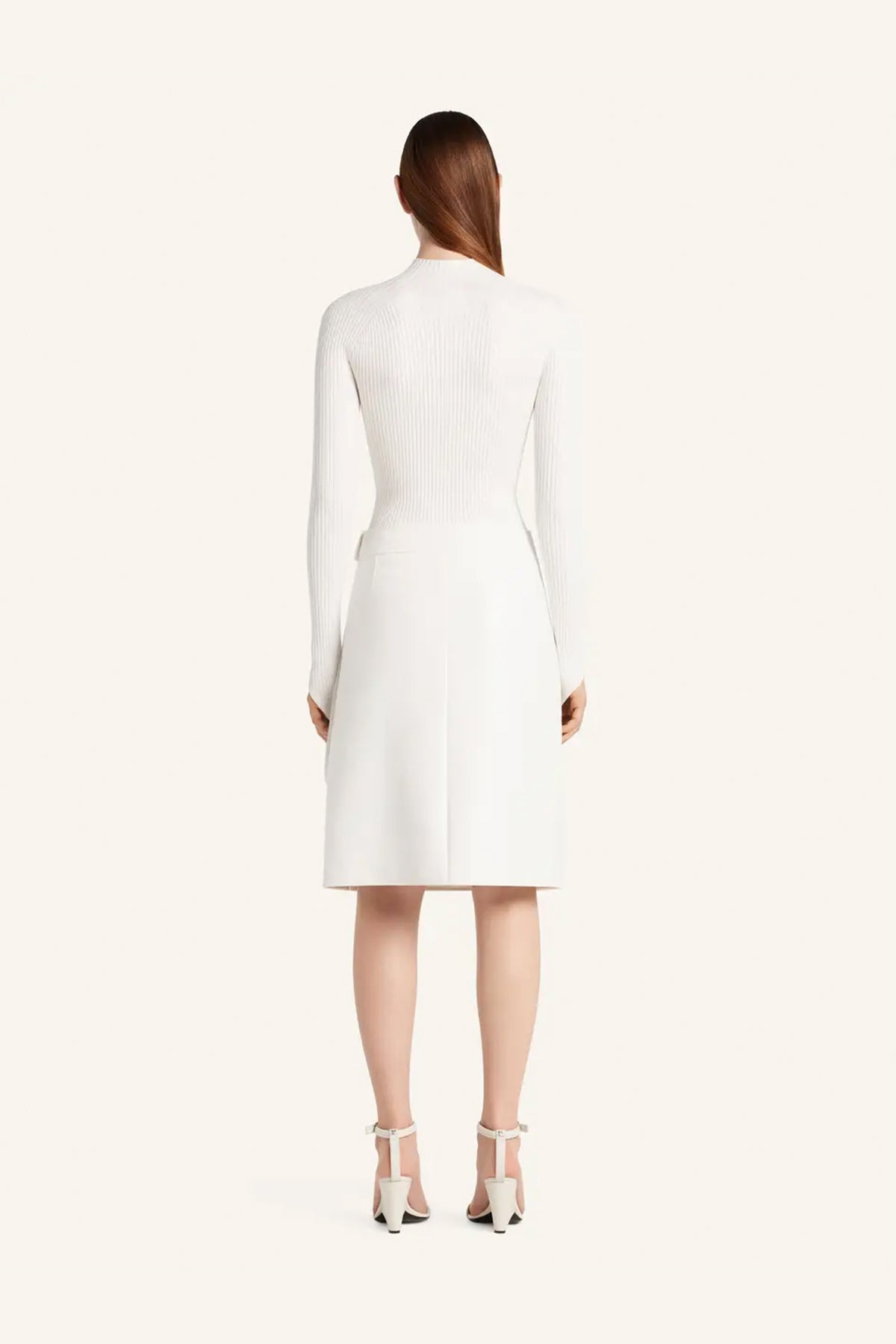 COURRÈGES | ZIPPED VINYL SKIRT