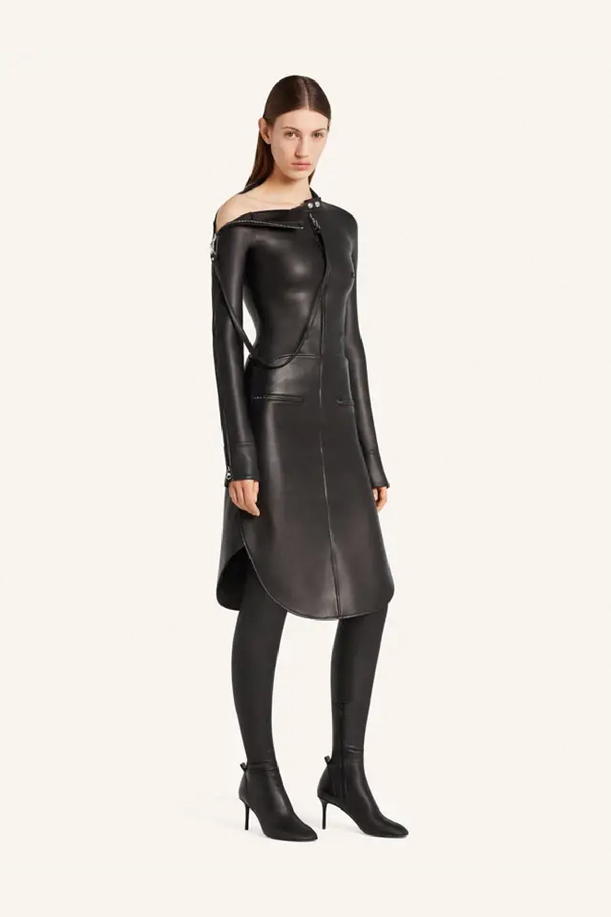 COURRÈGES | ZIPPED BIKER TOP