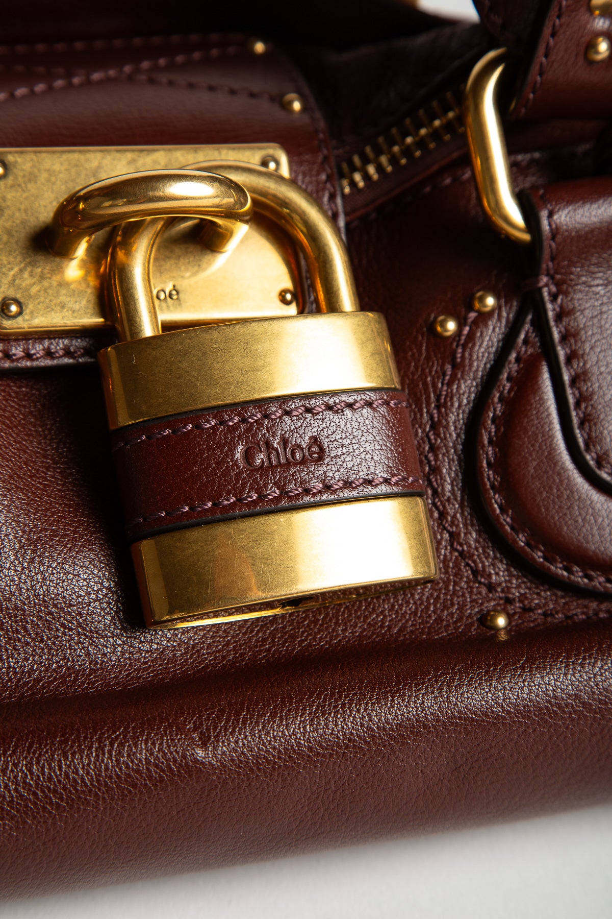 CHLOÉ | PADDINGTON BAG IN GRAINED LEATHER