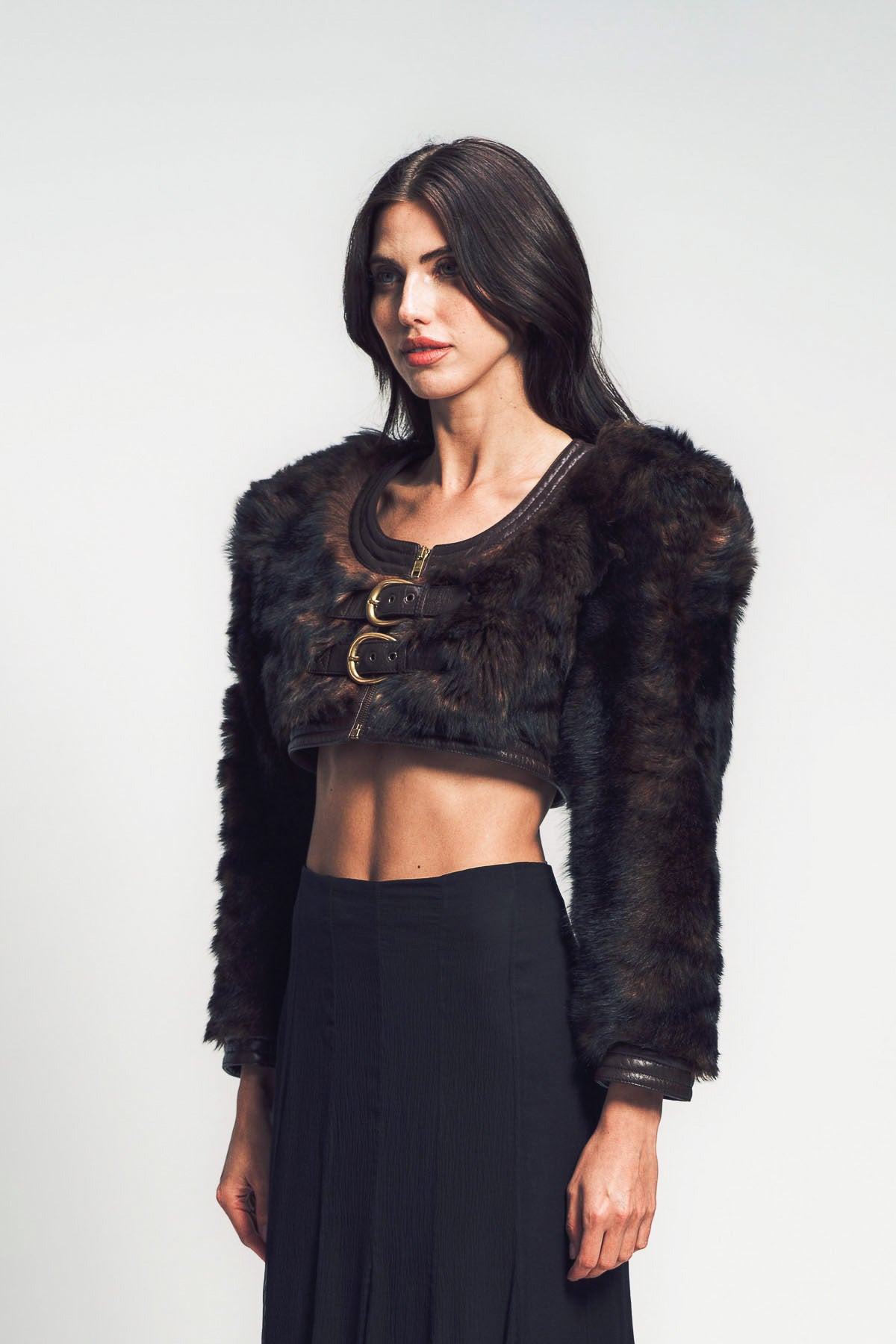 CHLOÉ | CROPPED SPENCER JACKET IN LEATHER