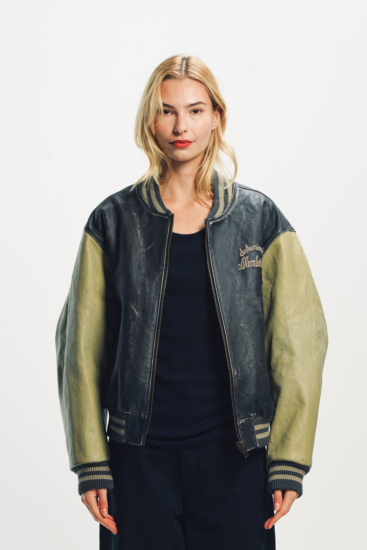 DURAN LANTINK | DURANIMAL LEATHER BOMBER JACKET
