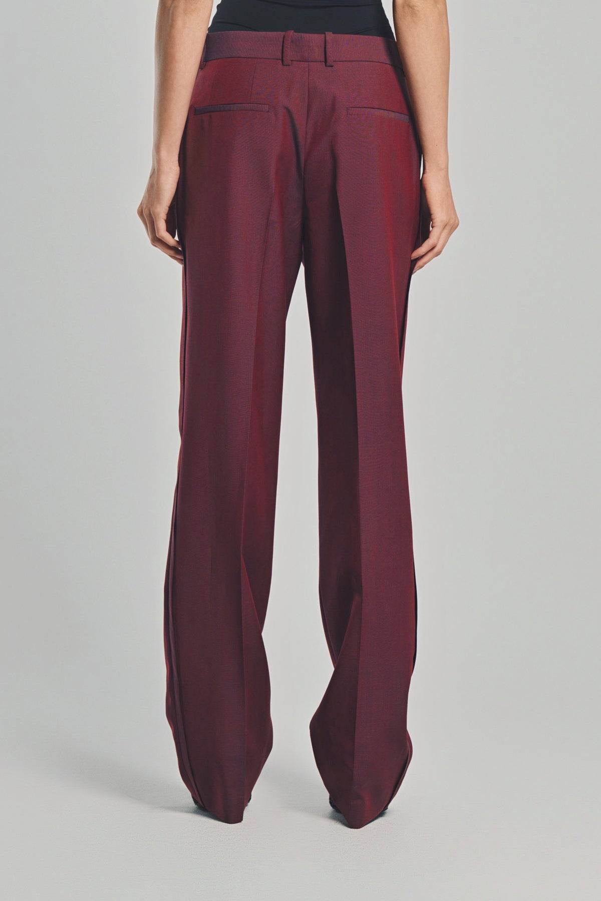 JIL SANDER | TUXEDO DETAIL PANTS