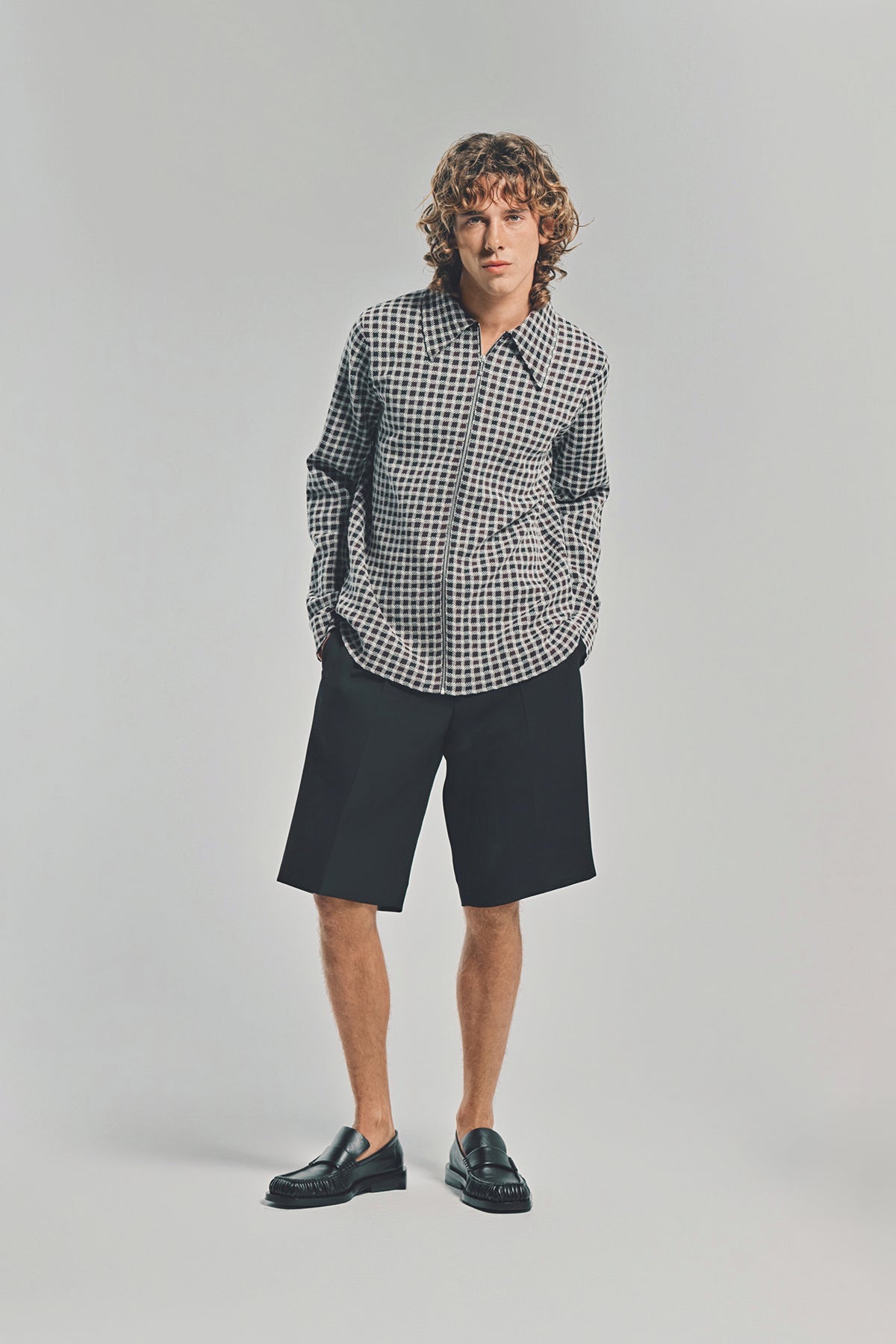 JIL SANDER | CREASE WOOL SHORTS