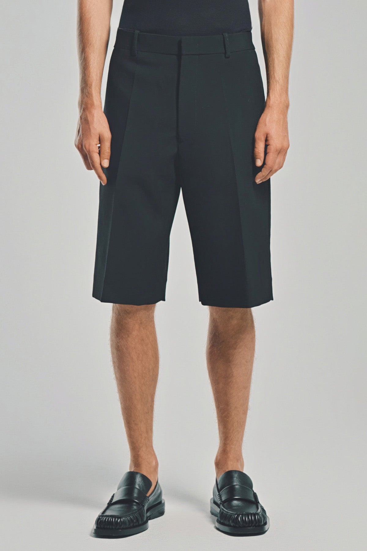 JIL SANDER | CREASE WOOL SHORTS