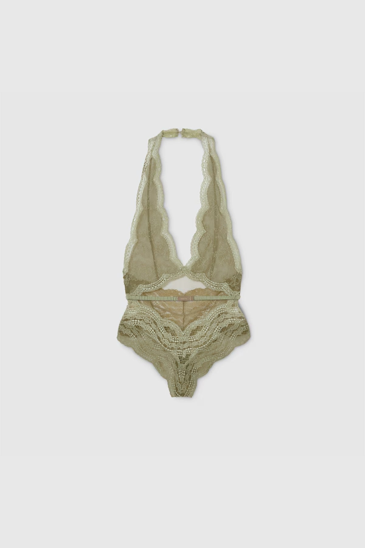 GUCCI | FLORAL LACE TULLE BODYSUIT