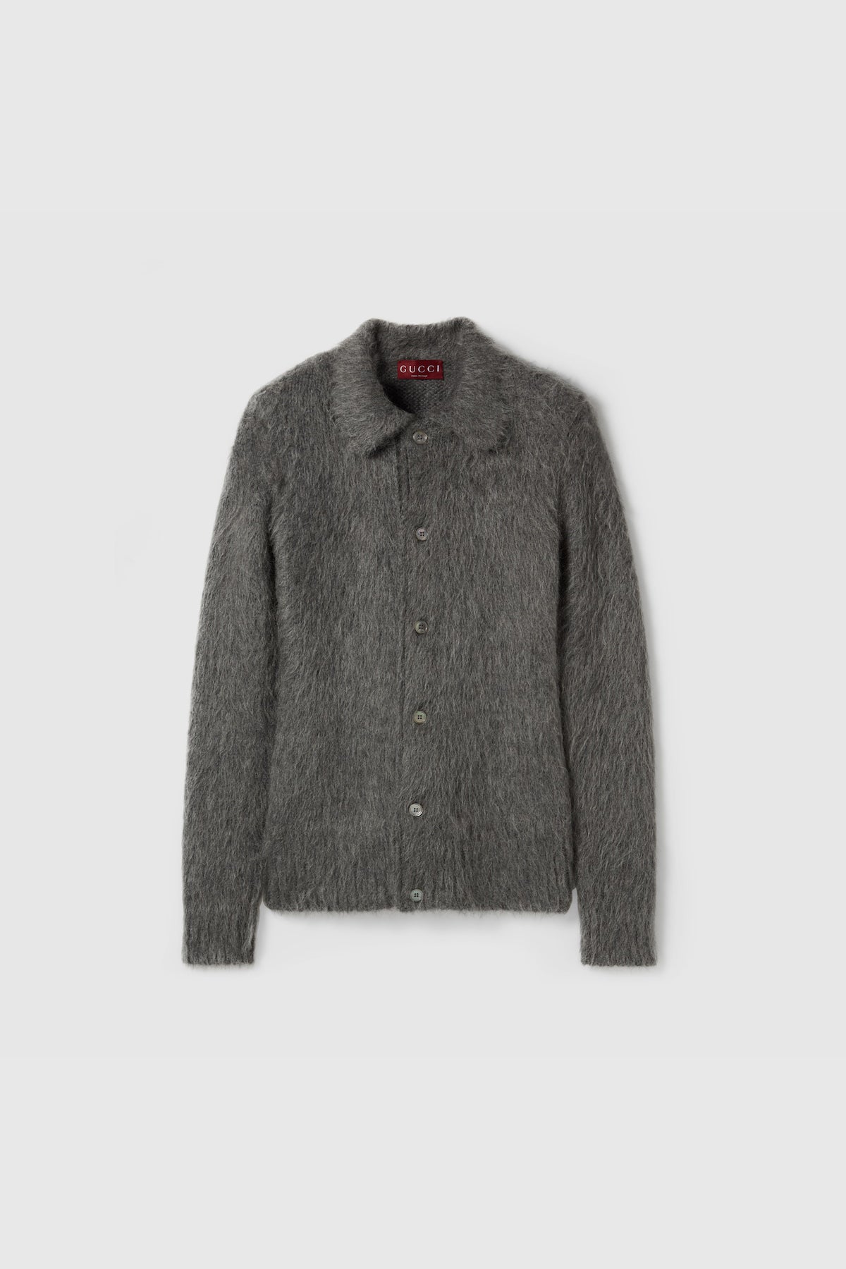 GUCCI | BRUSHED WOOL MOHAIR CARDIGAN