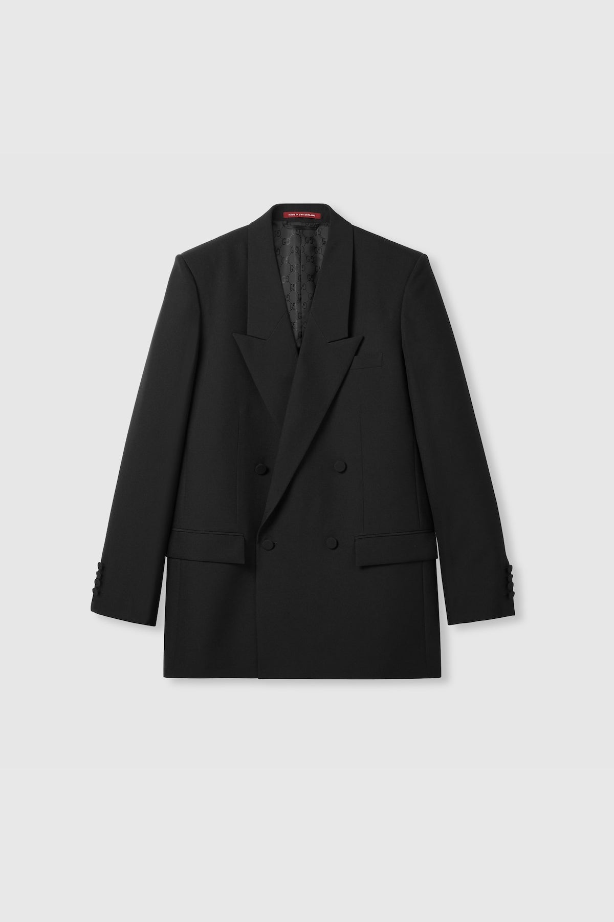 GUCCI | DOUBLE-BREASTED TECHNICAL PANAMA JACKET