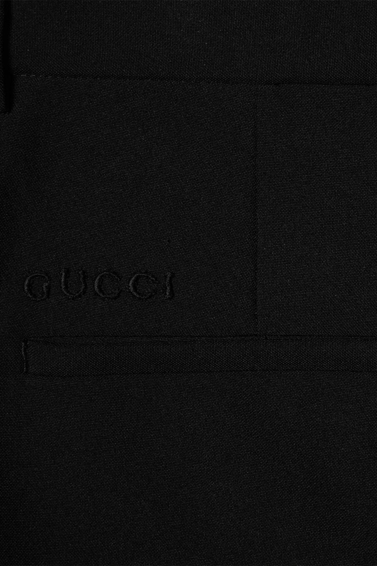 GUCCI | SILK TWILL PANTS