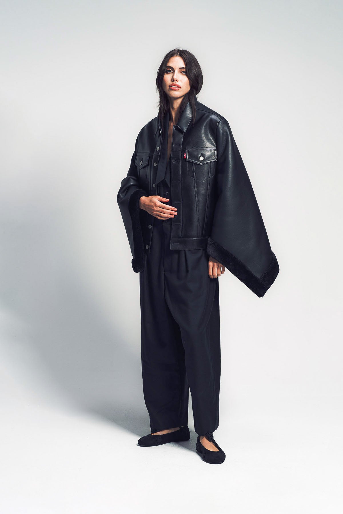 JUNYA WATANABE | LEVI'S FAUX LEATHER JACKET