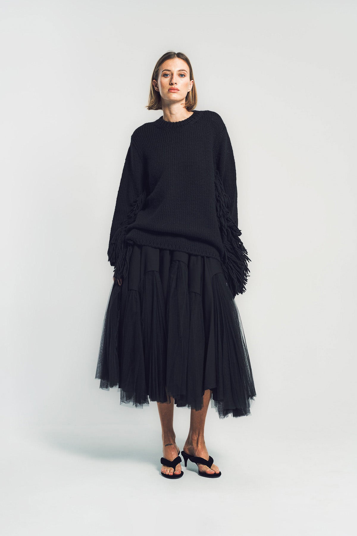 COMME DES GARCONS | WORSTED ROVING LONG SLEEVE TEE