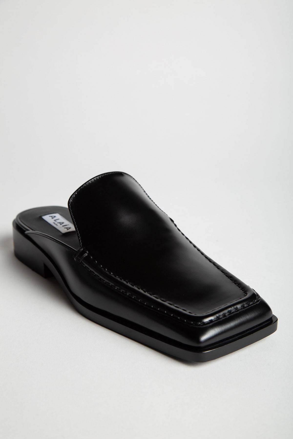 ALAÏA | SQUARE LOAFER MULES