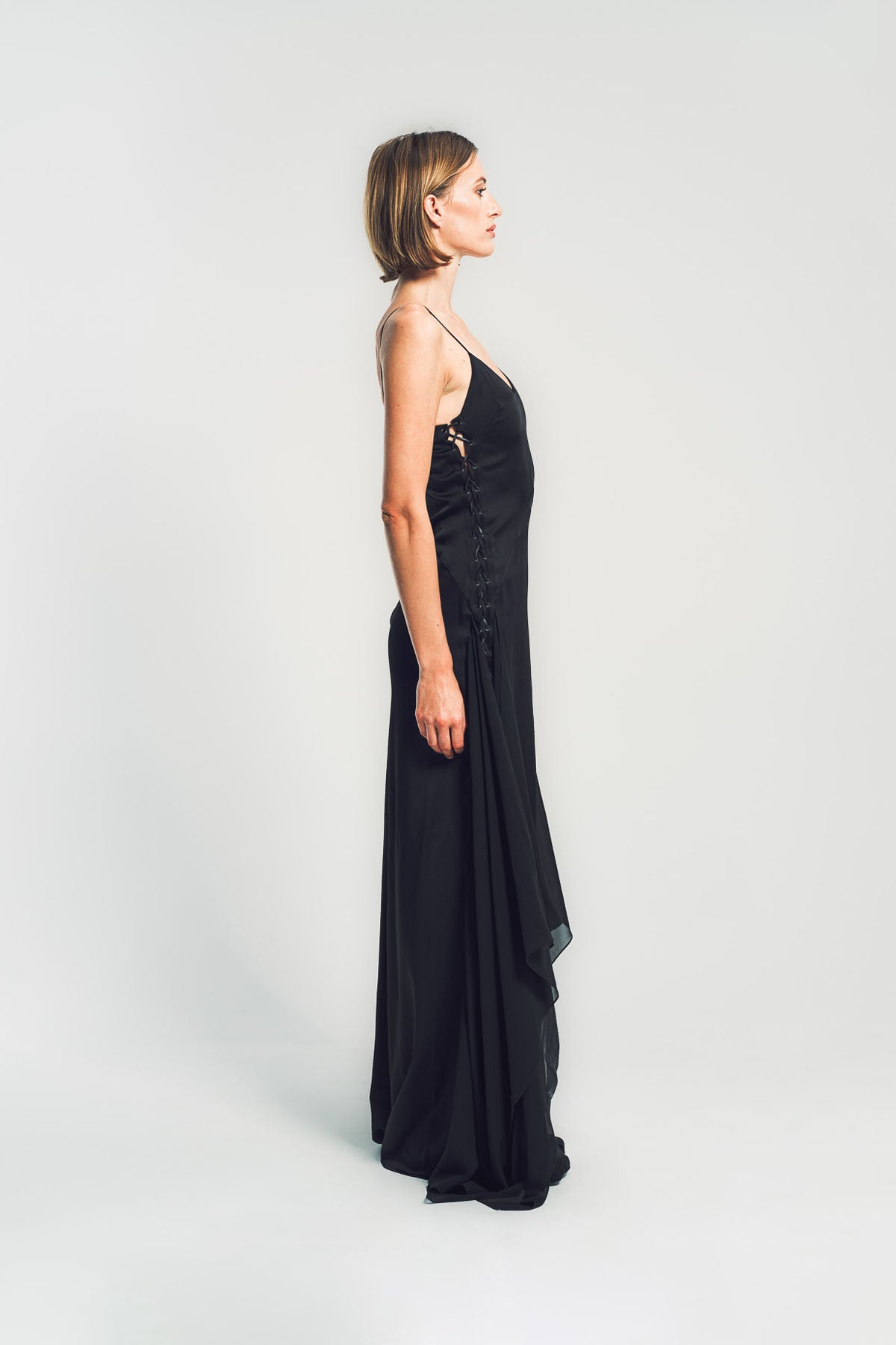 ANN DEMEULEMEESTER | OTTILIE LONG DRESS