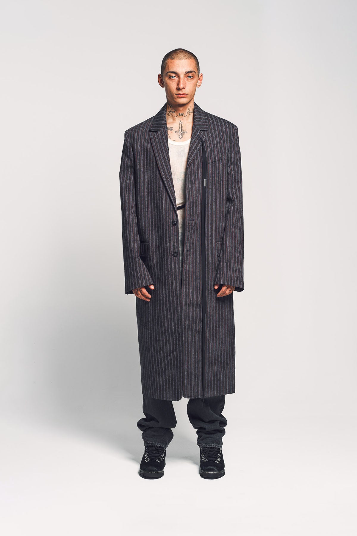 ANN DEMEULEMEESTER | BAAF STRAIGHT TAILORED COAT