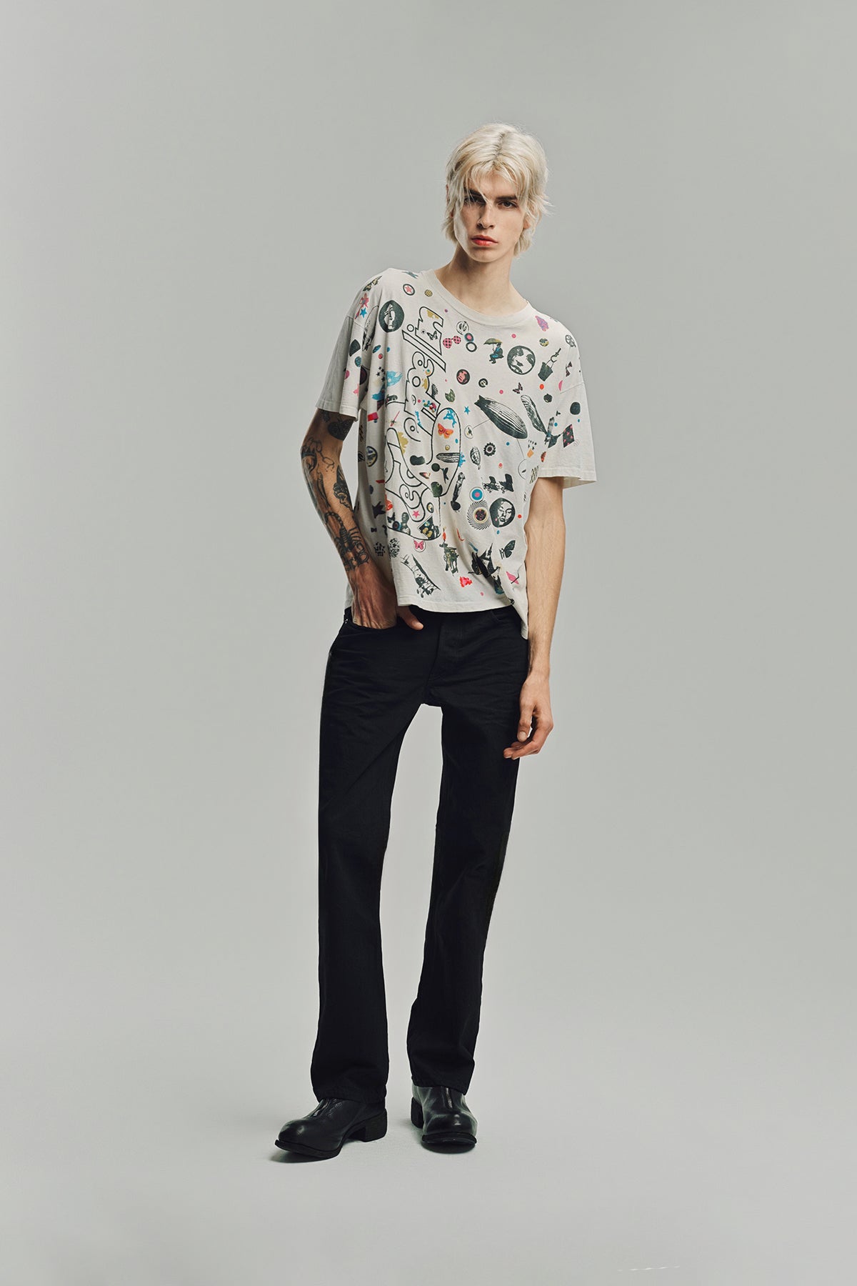 MAXFIELD VINTAGE | 1990S LED ZEPPELIN ALL OVER PRINT TEE