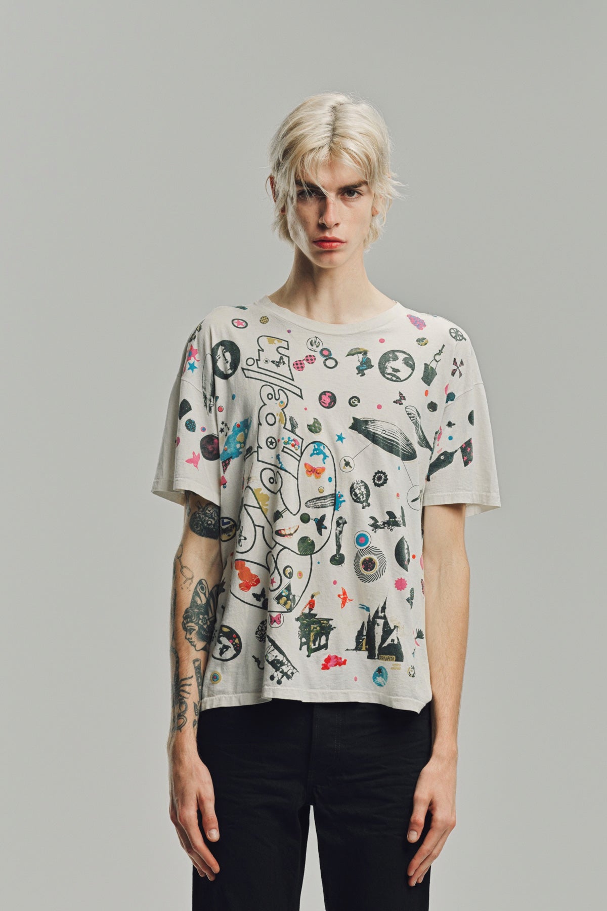 MAXFIELD VINTAGE | 1990S LED ZEPPELIN ALL OVER PRINT TEE
