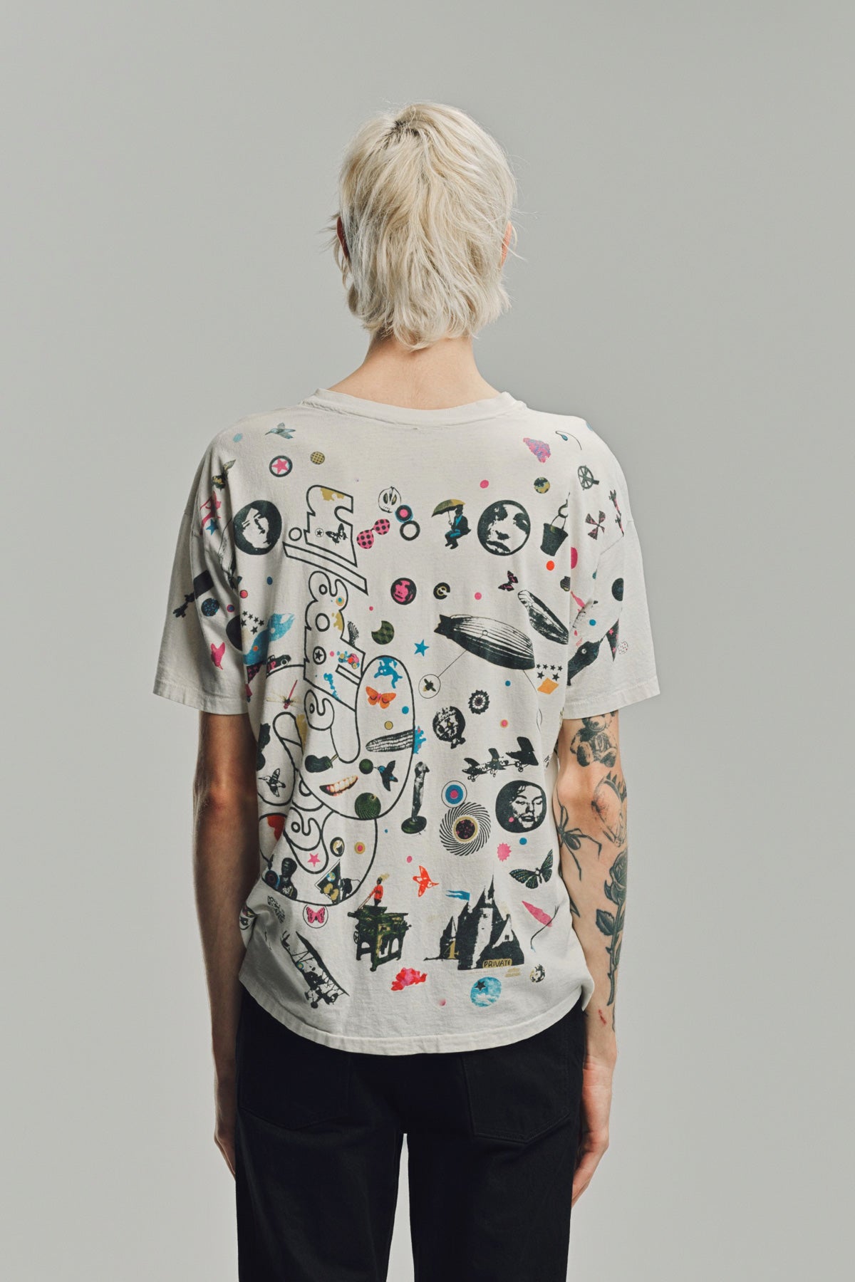 MAXFIELD VINTAGE | 1990S LED ZEPPELIN ALL OVER PRINT TEE