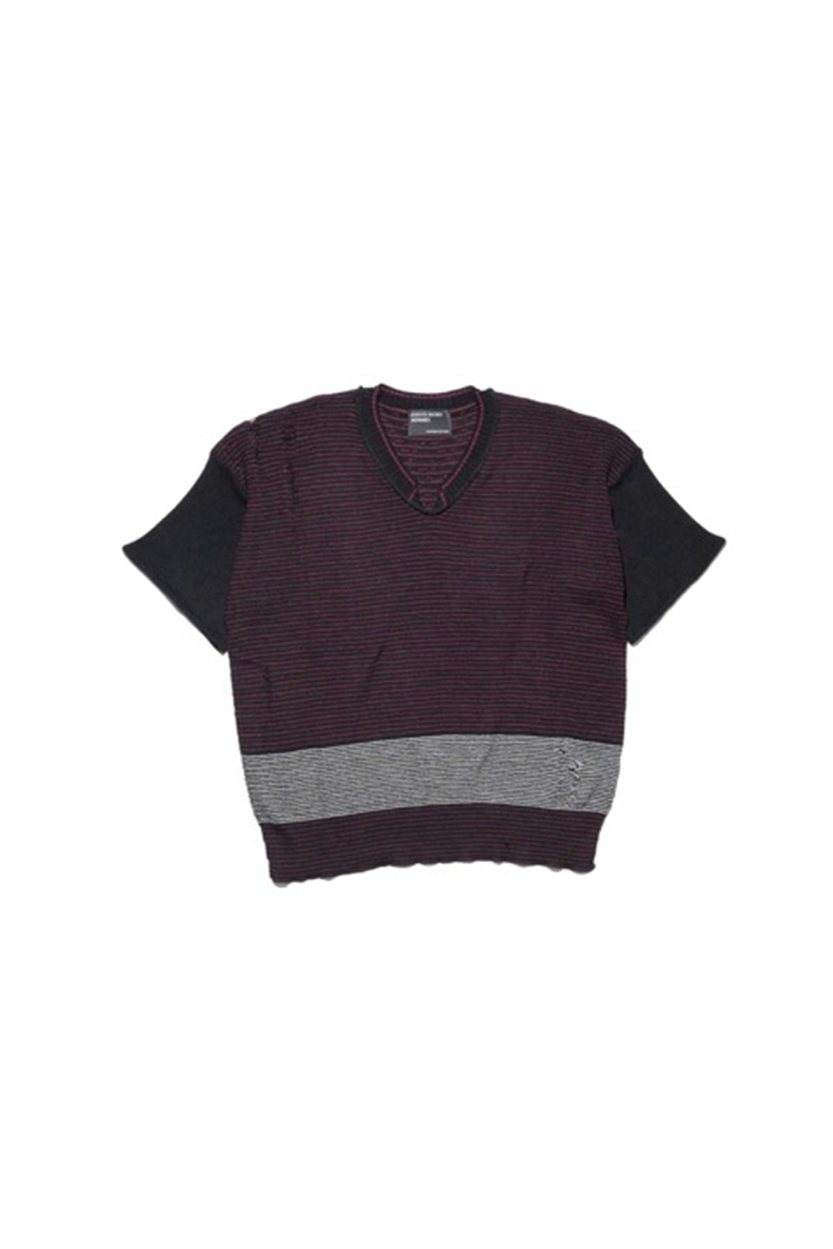 ENFANTS RICHES DÉPRIMÉS | HERE COMES ALICE AGED V-NECK SWEATER