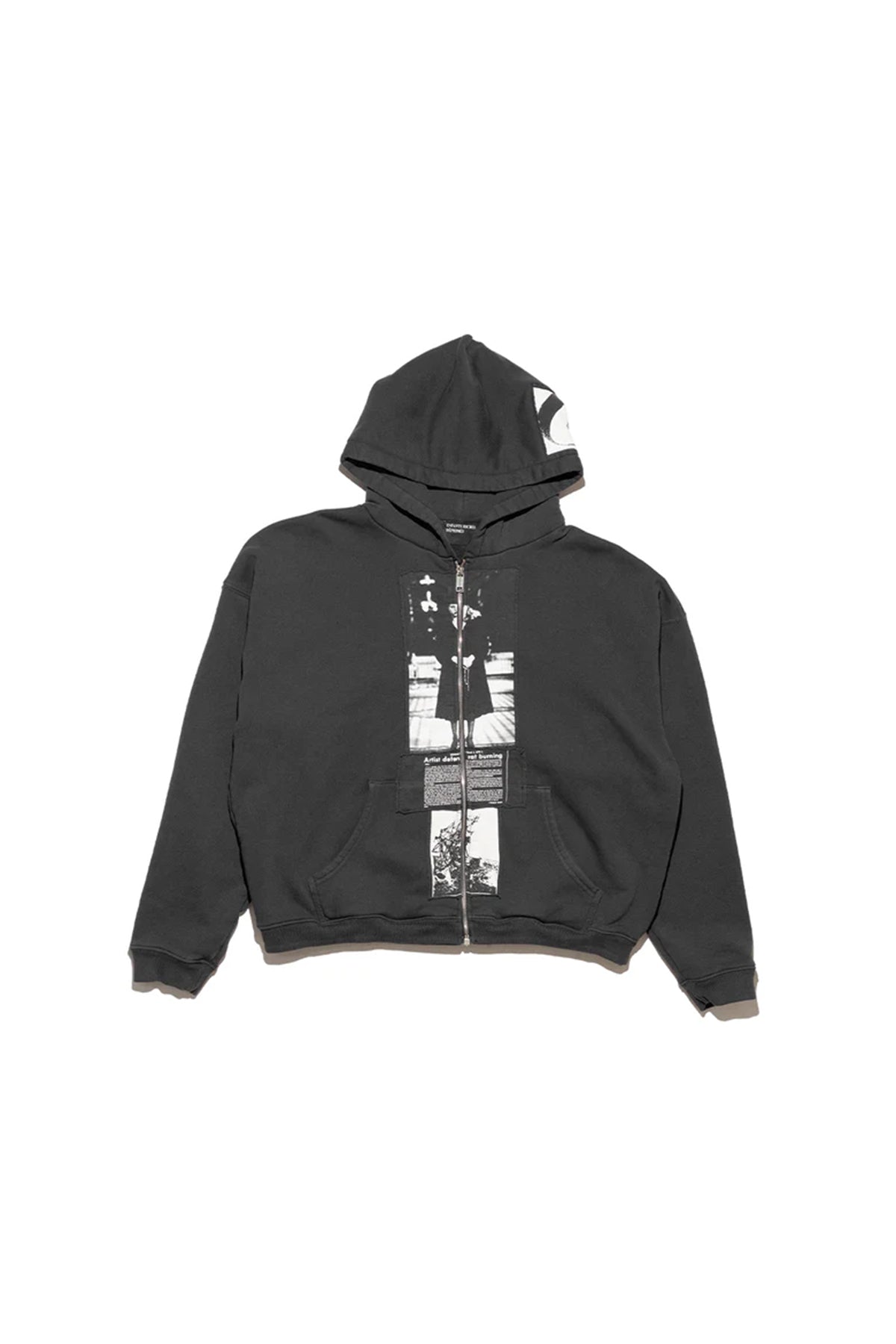 ENFANTS RICHES DÉPRIMÉS | ARTIST DEFENDS BAGGY "ASSEMBLAGE" ZIP HOODIE - MAXFIELD LA