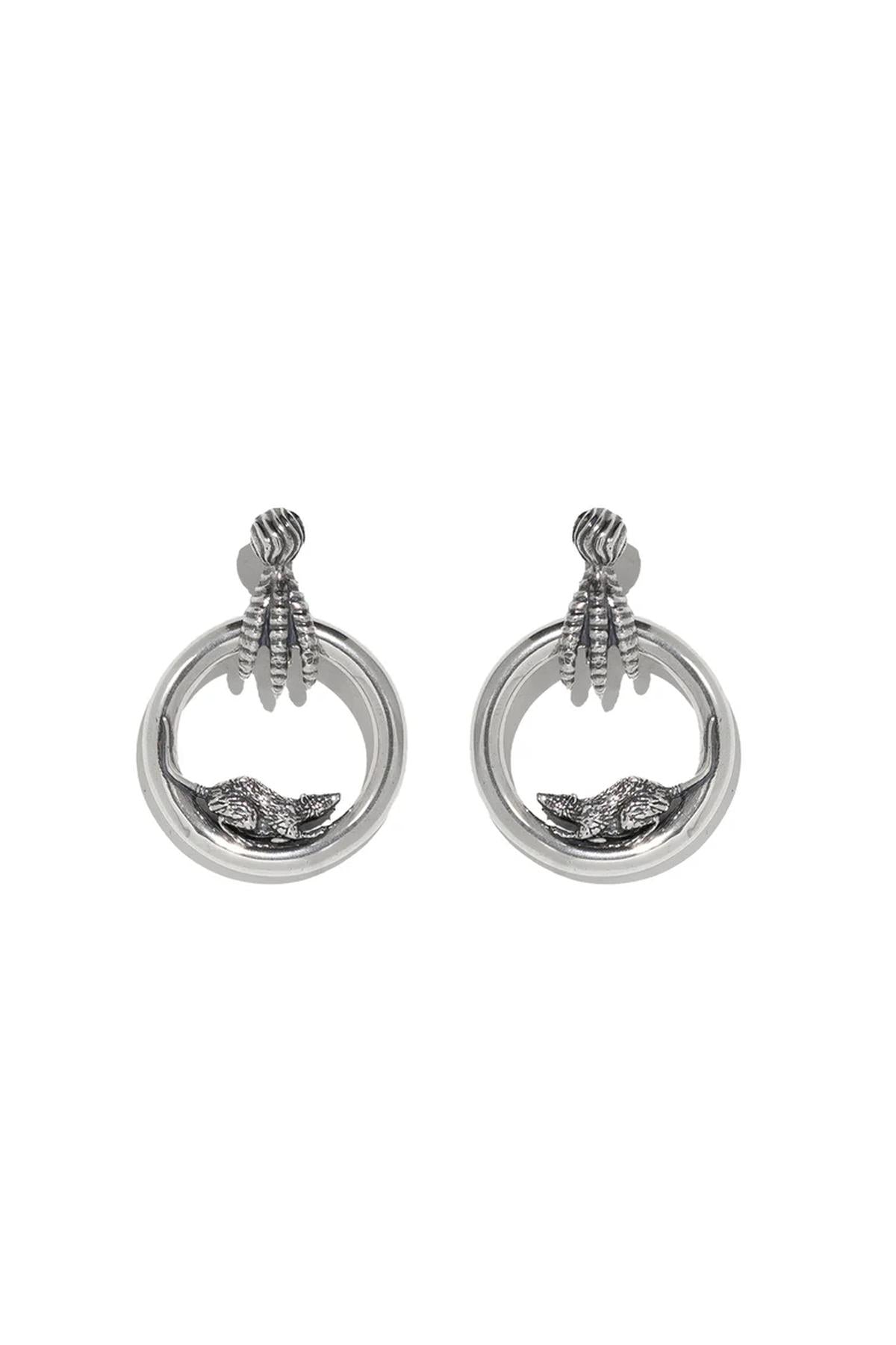 ENFANTS RICHES DÉPRIMÉS | RAT HOOP EARRINGS