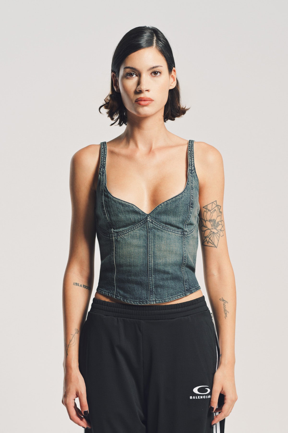 BALENCIAGA | CORSETED TOP