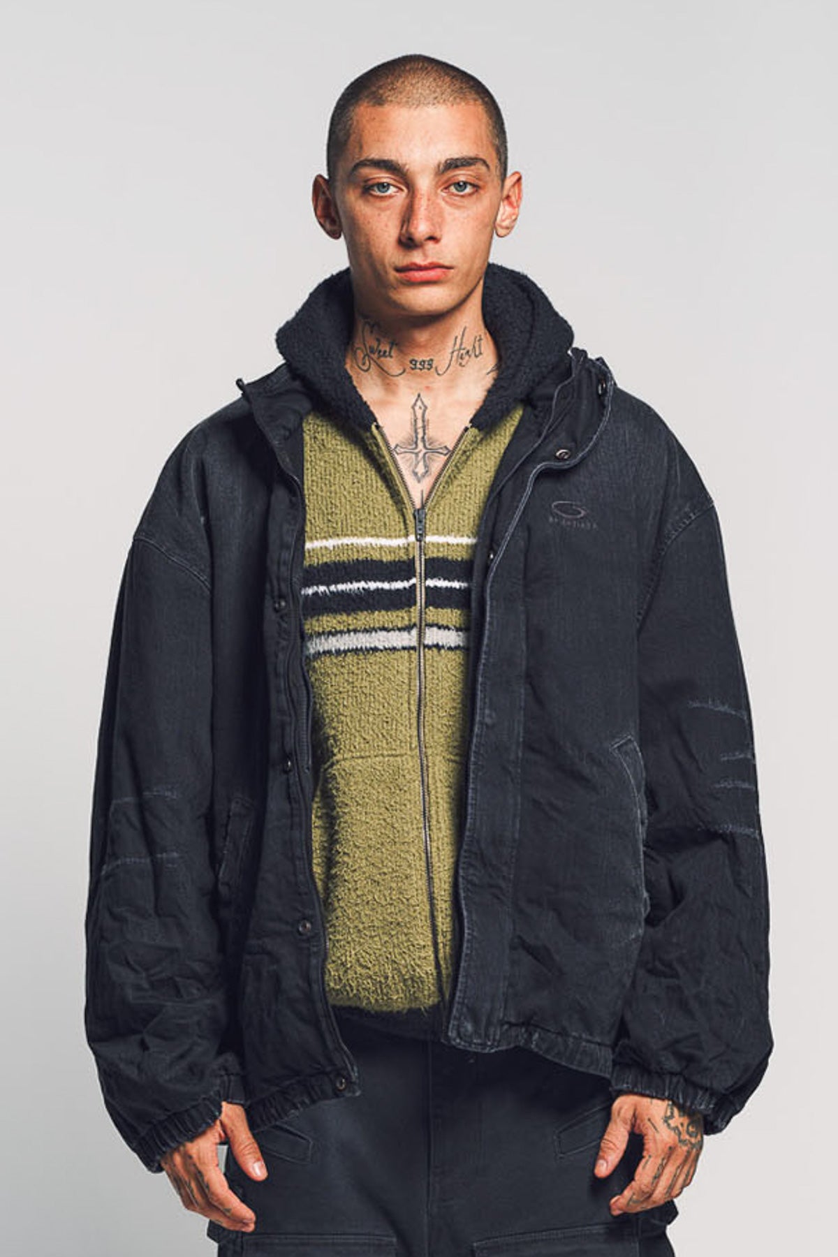 BALENCIAGA | HOODED WORKWEAR JACKET